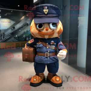 Rust Navy Soldier maskot...