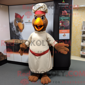 Tan Tandoori Chicken mascot...