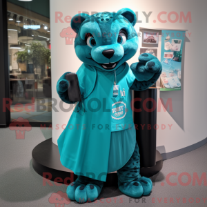 Disfraz de mascota Teal...