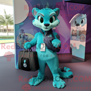 Postava maskota Teal...