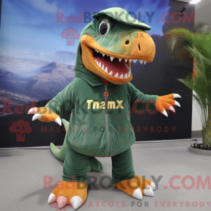 T Rex mascot costume...