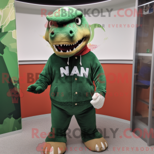 T Rex maskot kostume...