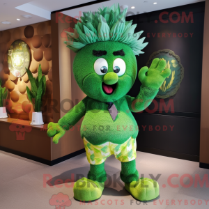Green Pineapple mascot...