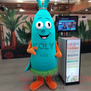 Turkis gulerod maskot...