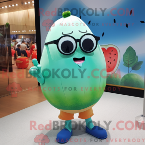 Turquoise Melon mascot...