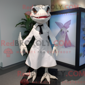 White Dimorphodon mascot...