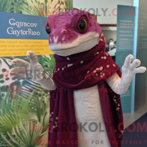 Maroon Geckos Maskottchen...