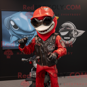 Red Swordfish mascot...