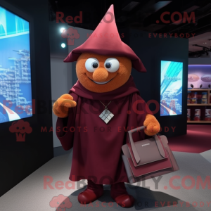 Maroon Wizard mascot...