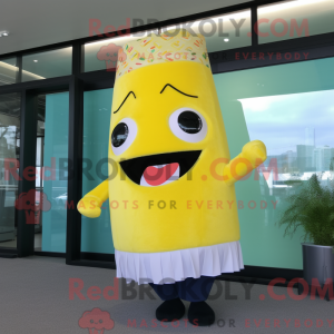 Lemon Yellow Sushi mascot...