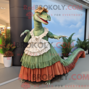 Spinosaurus-mascottekostuum...