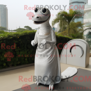 Silver Titanoboa mascot...