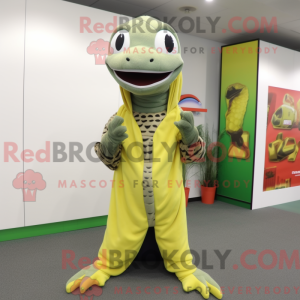 Python mascot costume...