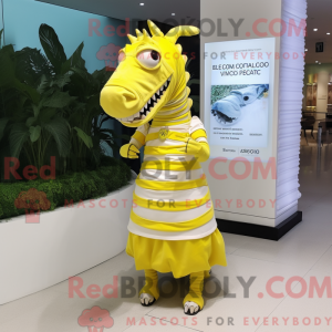 Lemon Yellow Quagga mascot...
