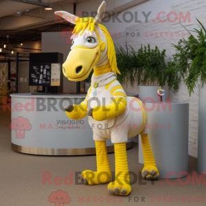 Citrongul Quagga maskot...