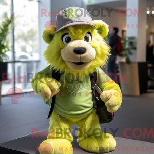 Costume de mascotte de Lion...