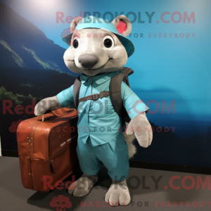 Cyan Mongoose mascot...