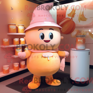 Peach Scented Candle mascot...