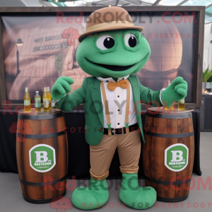 Rust Green Beer mascot...