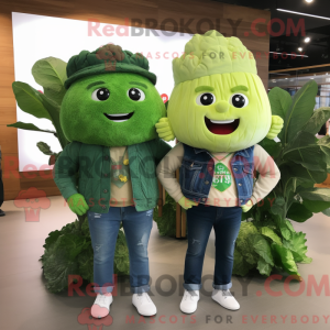 Cabbage mascot costume...