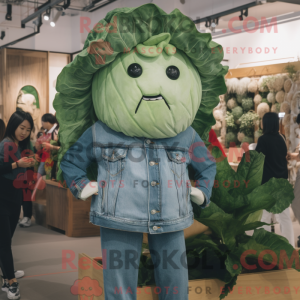 Cabbage mascot costume...