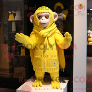 Lemon Yellow Monkey mascot...