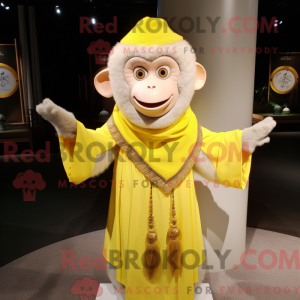 Lemon Yellow Monkey mascot...
