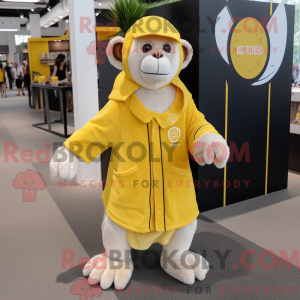 Lemon Yellow Monkey mascot...