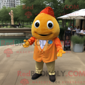 Orange Fish Tacos maskot...