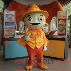 Personaggio mascotte Orange...