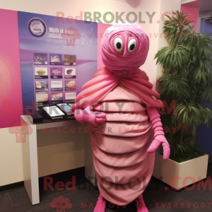 Pink Trilobite maskot...