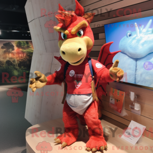 Figura de máscara de dragão...