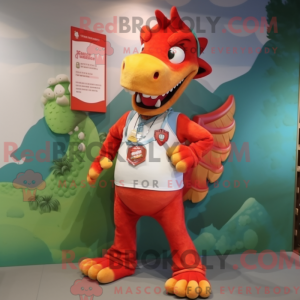 Figura de máscara de dragão...
