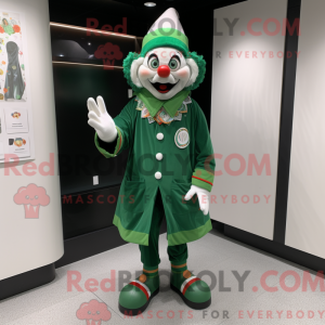 Forest Green Clown mascot...