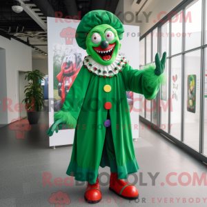 Forest Green Clown mascot...