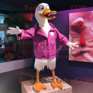 Máscara de Magenta Goose...