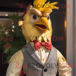 Máscara Gold Rooster com...