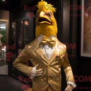 Maskottchenkostüm Goldener...