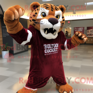 Maroon Saber-Toothed Tiger...