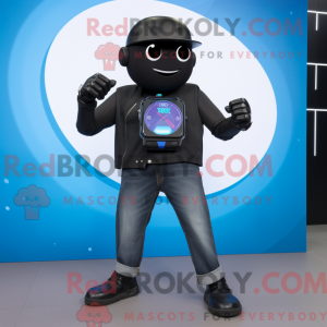 Sort Computer maskot...