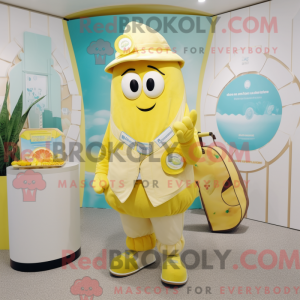 Lemon Yellow Gyro mascot...