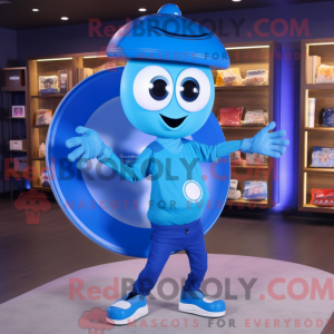 Blue Plate Spinner mascot...