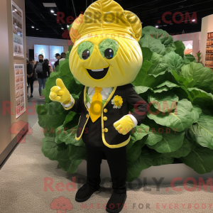 Yellow Cabbage mascot...