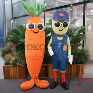 Carrot mascot costume...