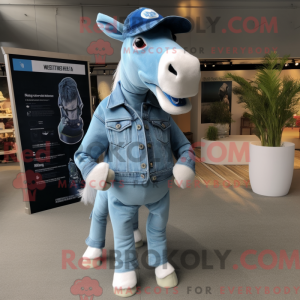 Sky Blue Quagga mascot...