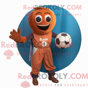 Rust Håndball Ball maskot...