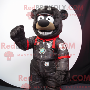 Black Astronaut mascot...