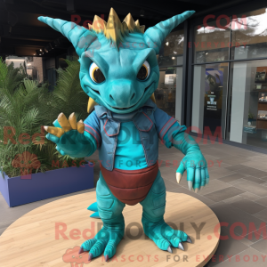 Turkis Chupacabra maskot...