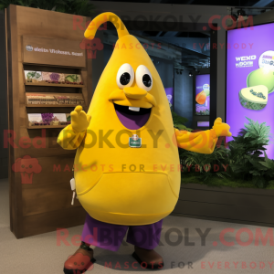 Yellow Eggplant mascot...