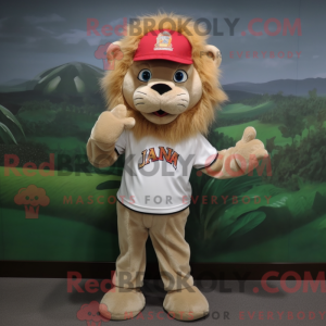 Tamer Lion mascot costume...